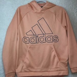 Adidas Tech Ink Peach Women’s Pullover Hoodie